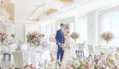 【大人数限定80名343万円→213万円】26年8月~11月までの挙式