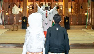 《筑波山神社挙式+披露宴》伝統的な和装婚が叶う神社プラン【30名】