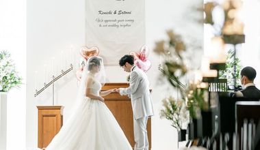 ご参列頂いた皆様に誓う人前式(挙式のみ)