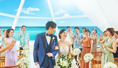 【沖縄婚×披露宴】挙式+30名披露宴プラン ◎お色直しも可能◎