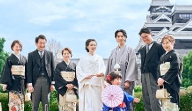 和庭園付の本格和婚プラン