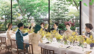 【~26年12月迄】横浜一望の最上階&庭園付きの専用会場*大切な家族と美食を愉しむシンプルプラン
