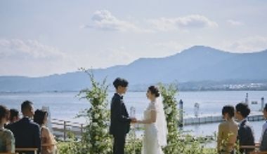 ◆少人数Wプラン◆2027年2月末まで・1年以内限定!びわ湖で叶えるリゾートウェディング