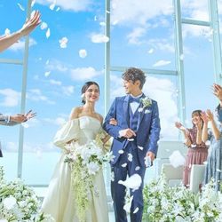 【ドレス優待付】青空映えるリゾート邸宅体験×絶品試食×10大特典