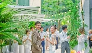 【スプリングプラン*27年4~6月】開放感溢れる海外風ガーデンで叶える春婚<60名226万~>