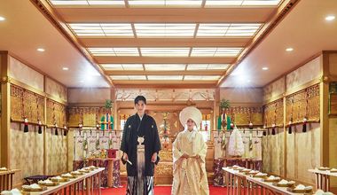 ホテル館内で叶う神殿和装プラン