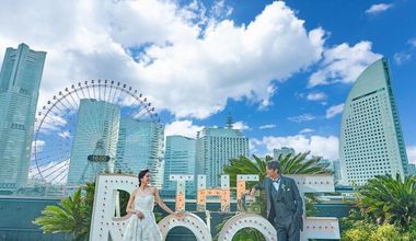 【27年7月~9月】青空×緑×海に包まれた*みなとみらい絶景贅沢リゾートウェディング