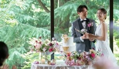 2026年6~8月*桜花|40名~ガーデンビューウエディング|写真・衣装・装花・宿泊など特別8大特典付き