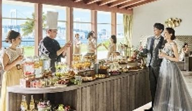 【1日1組限定!貸切邸宅で披露宴後にゲストとのデザートパーティー★】月曜・木曜限定の今までにないW!