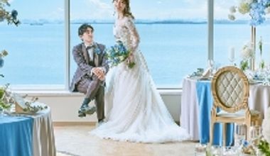【海とパークを望む人気会場!!】ニッコースカイラウンジウエディング*70名様362万円⇒307万円