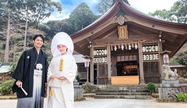 2027年春迄空き枠僅か▲30名<HP限定>【6ヵ月以内】太宰府天満宮・竈門神社での神前式×貸切会食