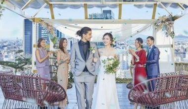 極上ルーフトップを体験!大人の名所で挙げるウエディング