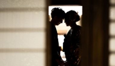 【和装フォトウエディング】四季折々の自然に囲まれた歴史が息づく『徳川慶喜公屋敷跡』の庭園で