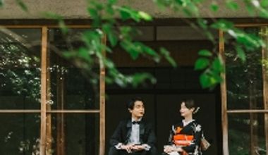 ◆新挙式場オープン記念♪和洋プラン◆130年守られ続けた庭園で叶える和モダンWD