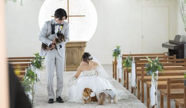 【ペット婚プラン登場!】大切な愛犬と一緒に叶える結婚式プラン 40名
