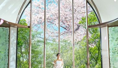 \2027年4月迄春婚/年に一度!桜舞う美チャペル《ドレス2着&End Movie込み!お得PLAN》