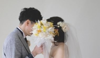 海ロケーション付きフォトウェディング