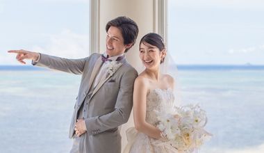 <2026年10月申込限定>【洋装】チャペル&ビーチ撮影プラン¥49,500