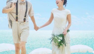 【マタニティプラン】沖縄でも快適!美ら海を望むチャペル挙式+フォト付