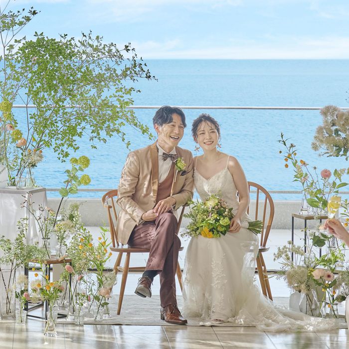 《26年初夢フェア》OPEN記念特典★海*光溢れる挙式×最新演出&ドレス体験