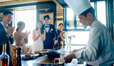*美食重視の方へ*【~26名|フルオーダー料理】レストランウエディング