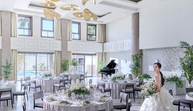 【ALLシーズン早割大人数プラン★お得な11大特典】27年2月まで◇MAX120名収容で解放感のある結婚式♪