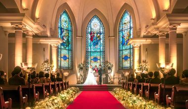 【本格的な教会挙式で憧れが叶う◎】ローズガーデンクライスト教会セットプラン☆
