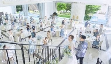 沢山のゲストに囲まれたい♪【大人数プラン】100名以上の結婚式をお考えの方!