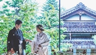 【少人数専用別館プラン】一棟貸切会場「犀」でアットホームで贅沢な自分たちだけのウエディングを