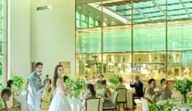 【マタニティ&パパママ婚】ガーデン付きのパーティールームで叶えるファミリー婚プラン
