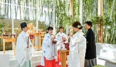 【和婚】竹林の中で執り行う本格的な神前式プラン