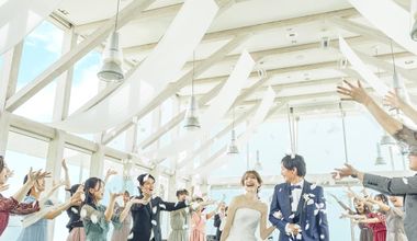 宿泊付【26年3月〜5月*最大149万優待】晴天率NO.1*澄み渡る絶景ウェディング!