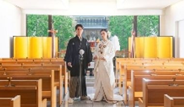 【和婚プラン】通年適用OK*長濱八幡宮&館内神殿から選べる本格神前式<40名165万円>