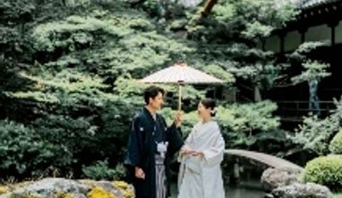 【青蓮院門跡+パビリオンコートで撮影】和装フォトウエディング