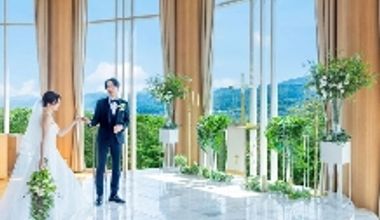 【挙式プラン◆天空のチャペル】26.4万円◆美しいパノラマビューを望むチャペル挙式プラン