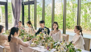 《家族婚》挙式+ドレス+写真ALL込★【20名60万5000円】少人数食事会\WeddingNewsがお得/