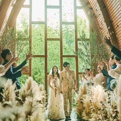 残2\*挙式0円*/緑溢る森の一軒家&森チャペルを貸切★黒毛和牛の無料コース試食&JUNOドレス試着&来館6万円特典★