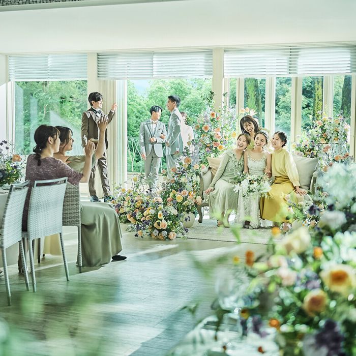 残席2組様*◆森と美食でおもてなし◆熊本県1位受賞★3万円相当黒毛和牛×金目鯛の贅沢コース試食!森のチャペル×高台の貸切邸宅*1軒目見学特典あり