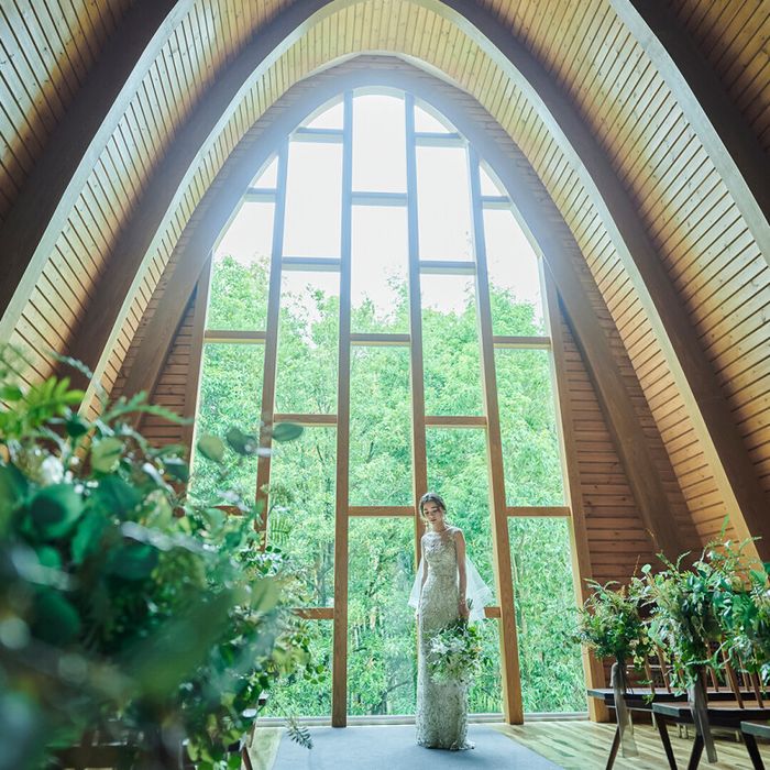 まだ間に合う\今月の目玉フェア/25大特典×最大3万円特典!緑溢れる森のチャペル&料理評価1位受賞の黒毛和牛コース試食!