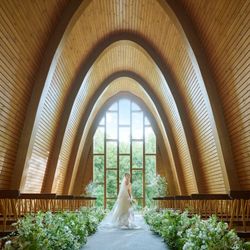 【GWLAST企画★】\*挙式無料*/緑溢る森の一軒家&森チャペルを貸切★黒毛和牛3万円コース無料試食&JUNOドレス試着&3万円GIFT