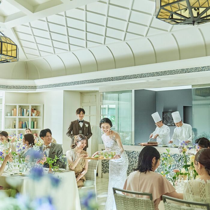 【10名~貸切OK】少人数婚相談会&口コミ高評価のおもてなし体験◆黒毛牛×金目鯛のコース試食付◆10名様54万円プラン付