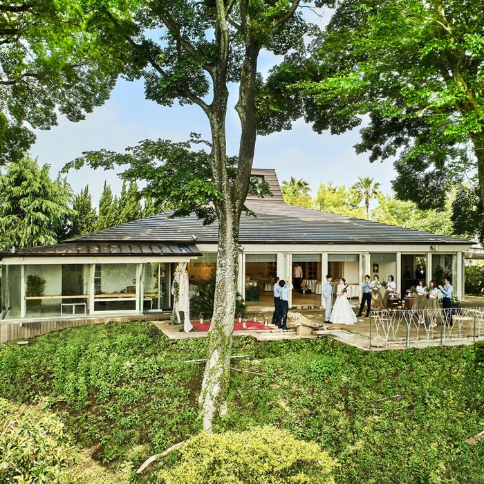 残1【3万相当!黒毛牛と金目鯛試食】熊本県1位の美食を贅沢コース試食!森のチャペル×高台の貸切邸宅*1軒目見学特典あり