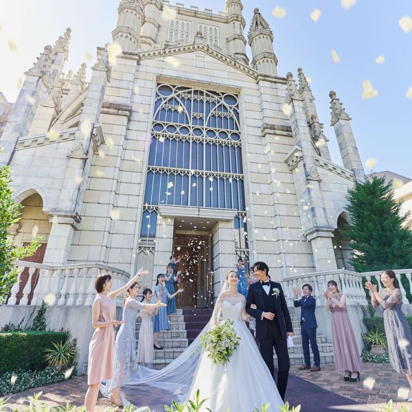 【G×Weddingキャンペーン】
限定20大特典★駅チカ本格大聖堂×ガーデン×豪華試食体験♪