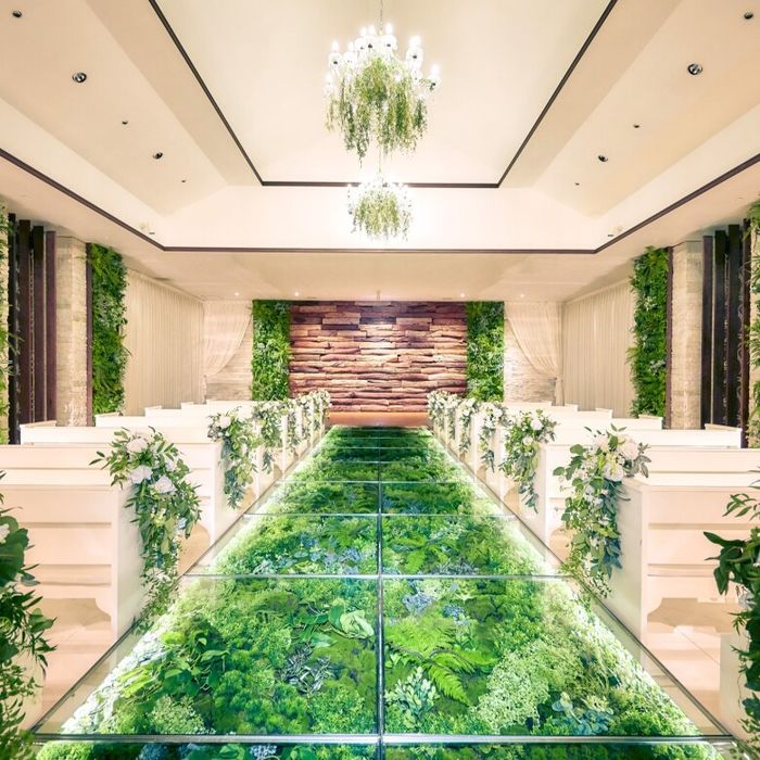 《初見学に◎挙式料無料!》緑溢れる森のチャペル×感動挙式体験