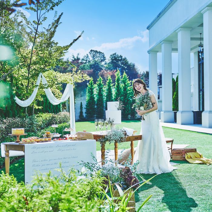 【平日限定!】貸切ガーデン×白亜邸宅×試食まるごと満喫フェア