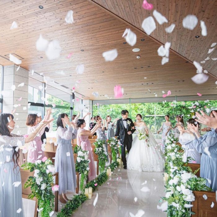 【祝日限定】5万来館特典×最大130万優待◆光水緑のチャペル体験