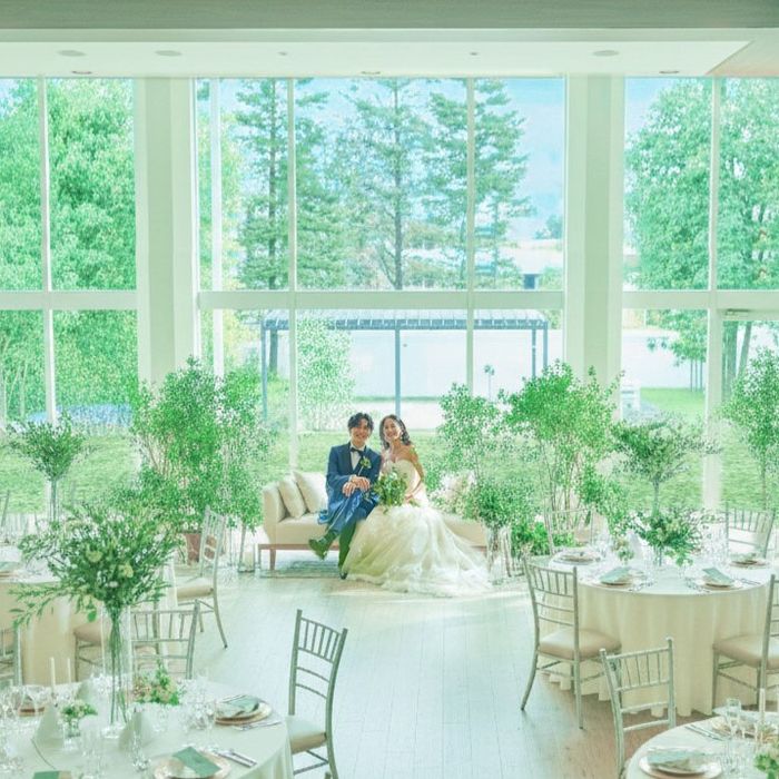 満席間近《新作ドレス2着55万優待》空×森テラスで叶える1組貸切邸宅*絶品試食体験