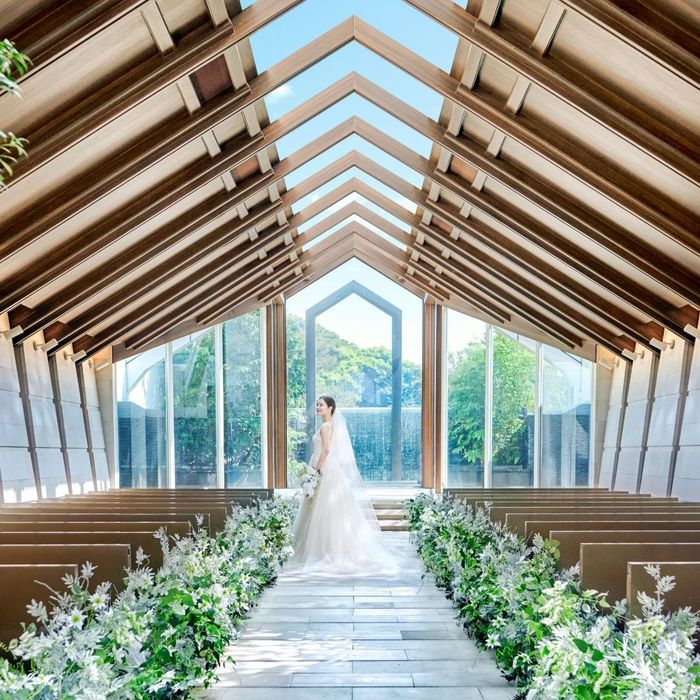 【新チャペルOPEN】25大特典×緑*光*参加型Wedding体験&3万試食
