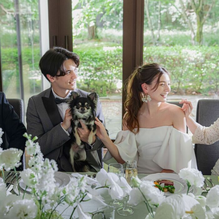 ワンちゃん婚【チャペル&披露宴会場&ロビーも1日中ずっと一緒にOK♪】愛犬と貸切ウェディング相談会