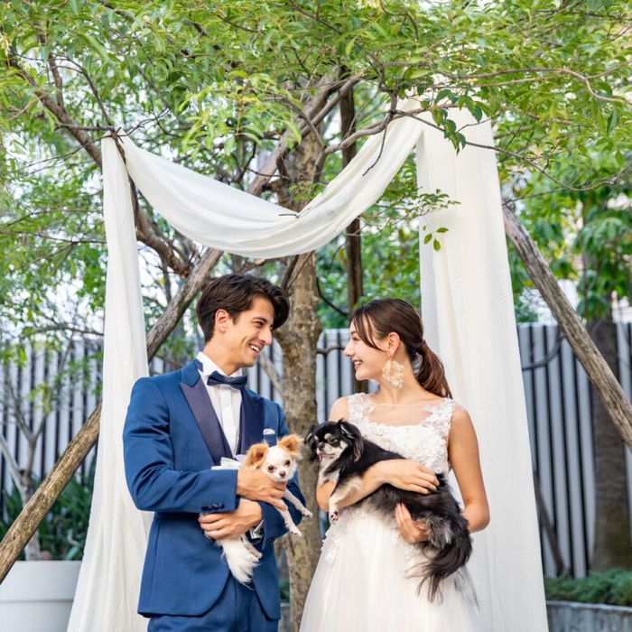 ワンちゃん婚【チャペル&披露宴会場&ロビーも1日中ずっと一緒にOK♪】愛犬と貸切ウェディング相談会
